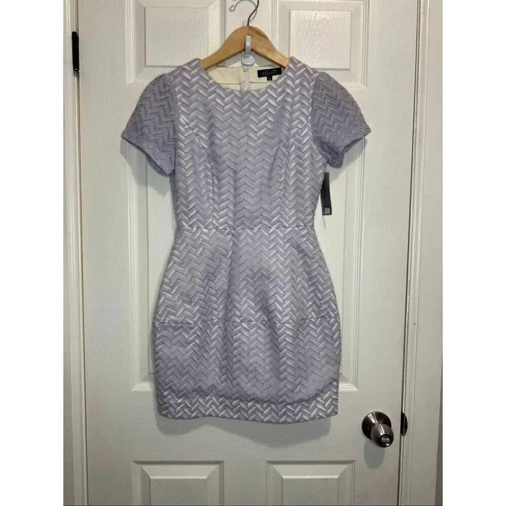 Elliat chevron lilac dress XS